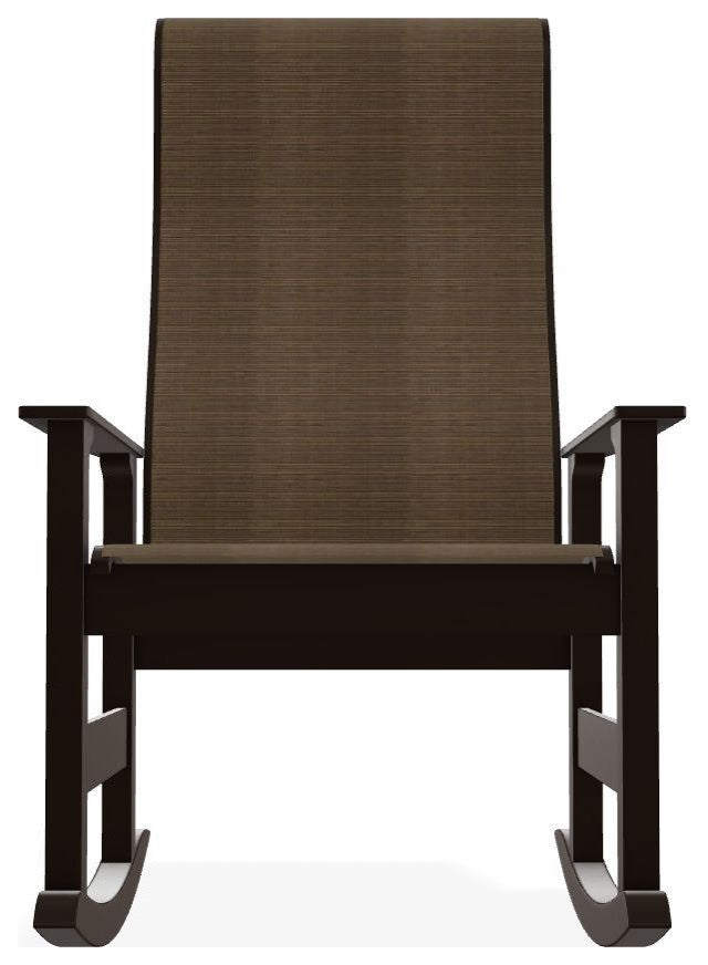 Leeward Sling Outdoor Supreme Rocker, Bark/Kona