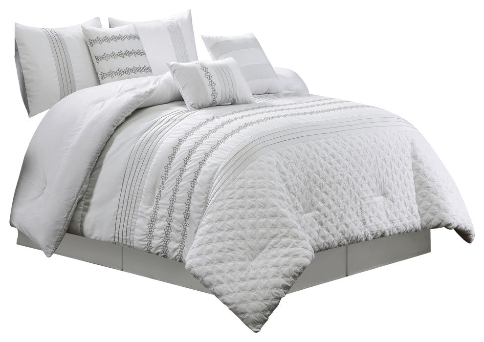 Lirit 7PC COMFORTER SET, Queen