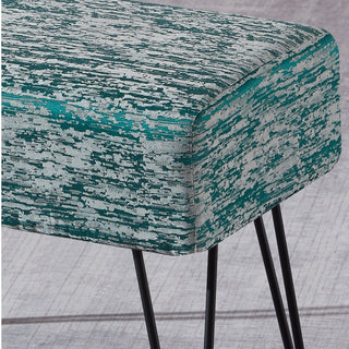 Jacquard Ottoman Ottoman, Alhambra, 19''x13''x17''