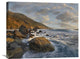 "Beach At Kirk Creek Beach, Big Sur, California" Artwork, 28" x 22"