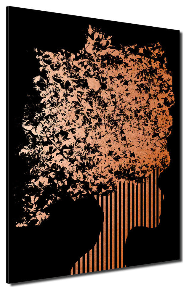 Wall Decor 'Gilt Mod XIII' in ArtPlexi, 20"x30"