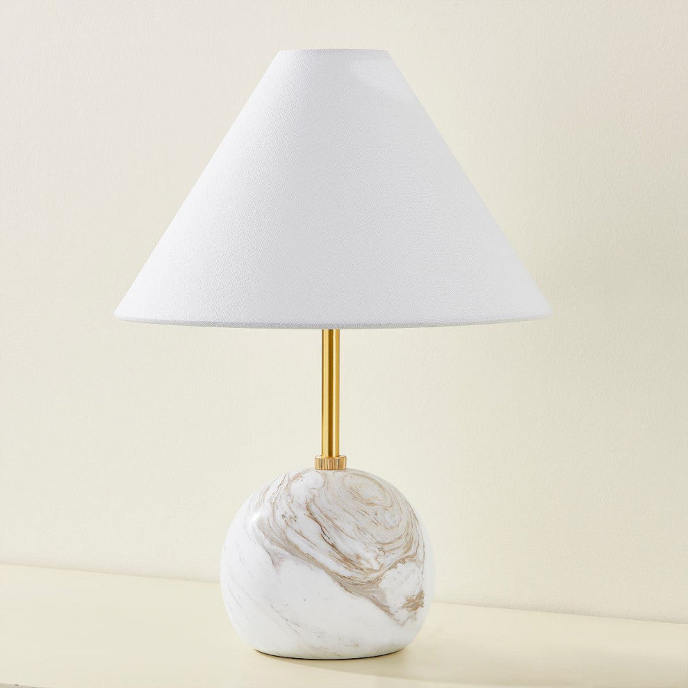 Mitzi Jewel Table Lamp Aged Brass