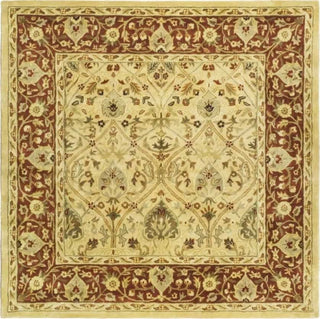 Safavieh Persian Legend Pl819D Rug, Ivory/Rust, 6'0"x6'0" Square
