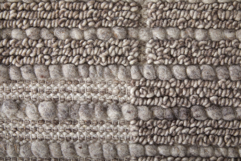 Herrick T8021 Modern/Casual Area Rug, Taupe/Ivory, 5'x8'