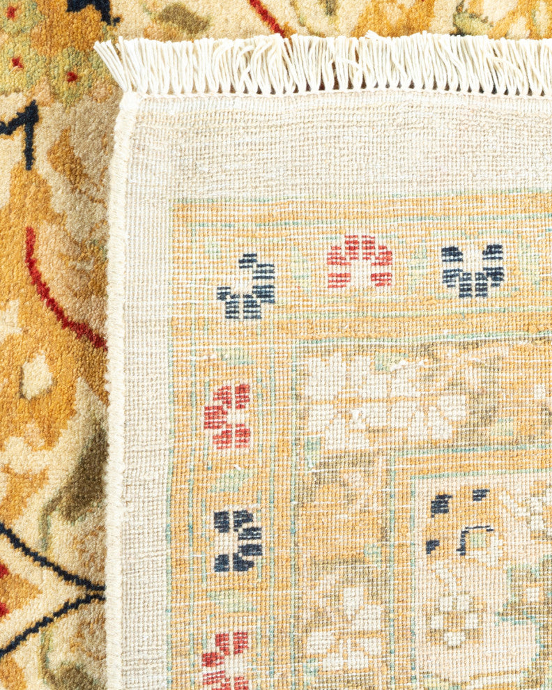 Cecilia, One-of-a-Kind Hand-Knotted Area Rug Ivory, 6'2"x9'1"