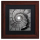 Alan Blaustein ''Veneto I'' Art, Wood Frame, Black Mat, 11x11