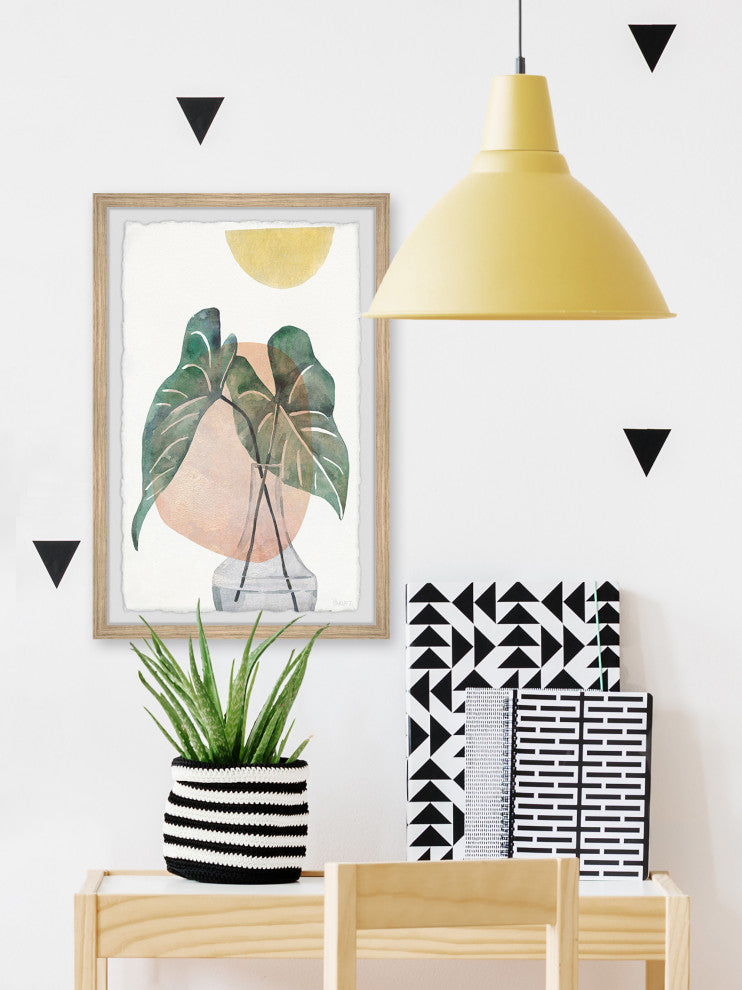 "Caladium Beauty" Framed Painting Print