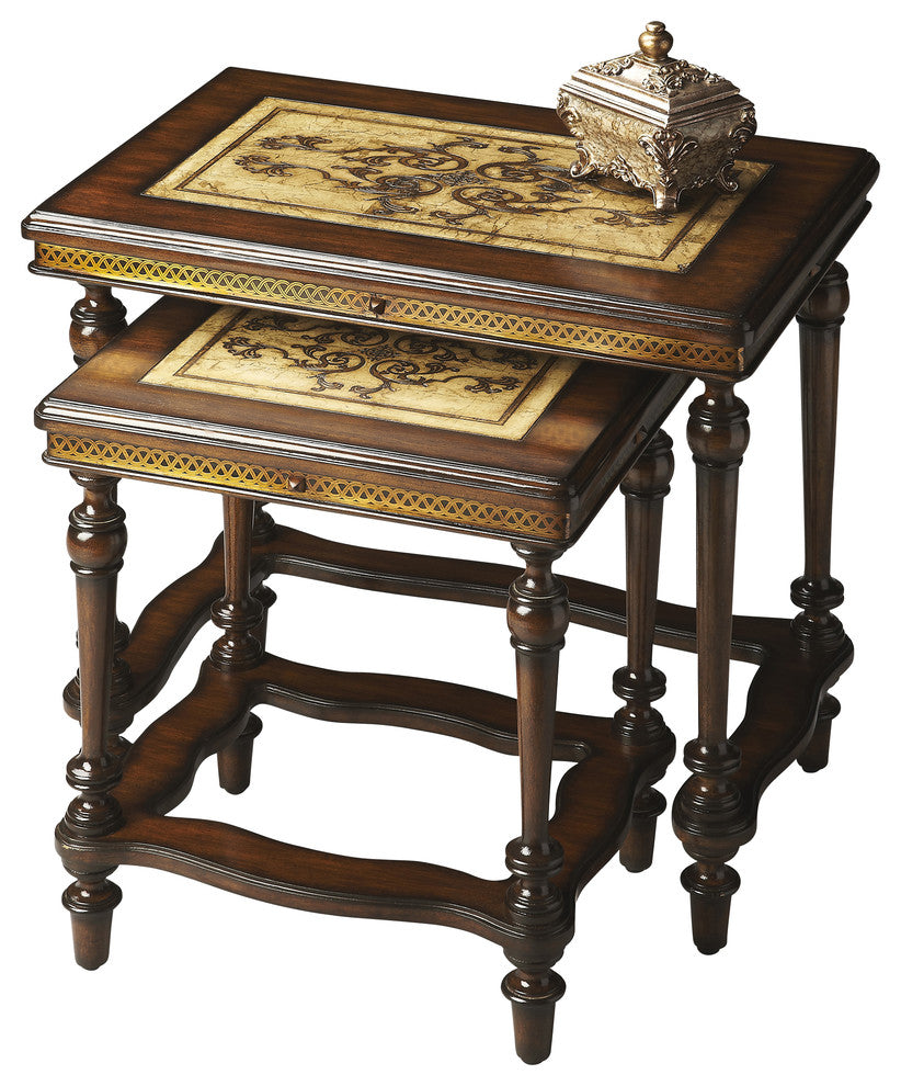 Gregorio Rectangular Stone Nesting Tables, 2290070