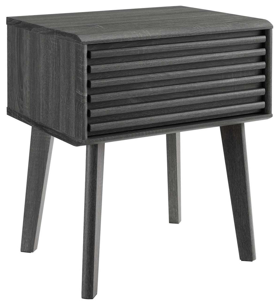 Render End Table, Charcoal