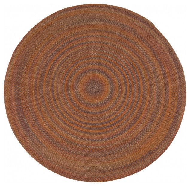Colonial Mills Rug Westcott Orange Round, 9x9