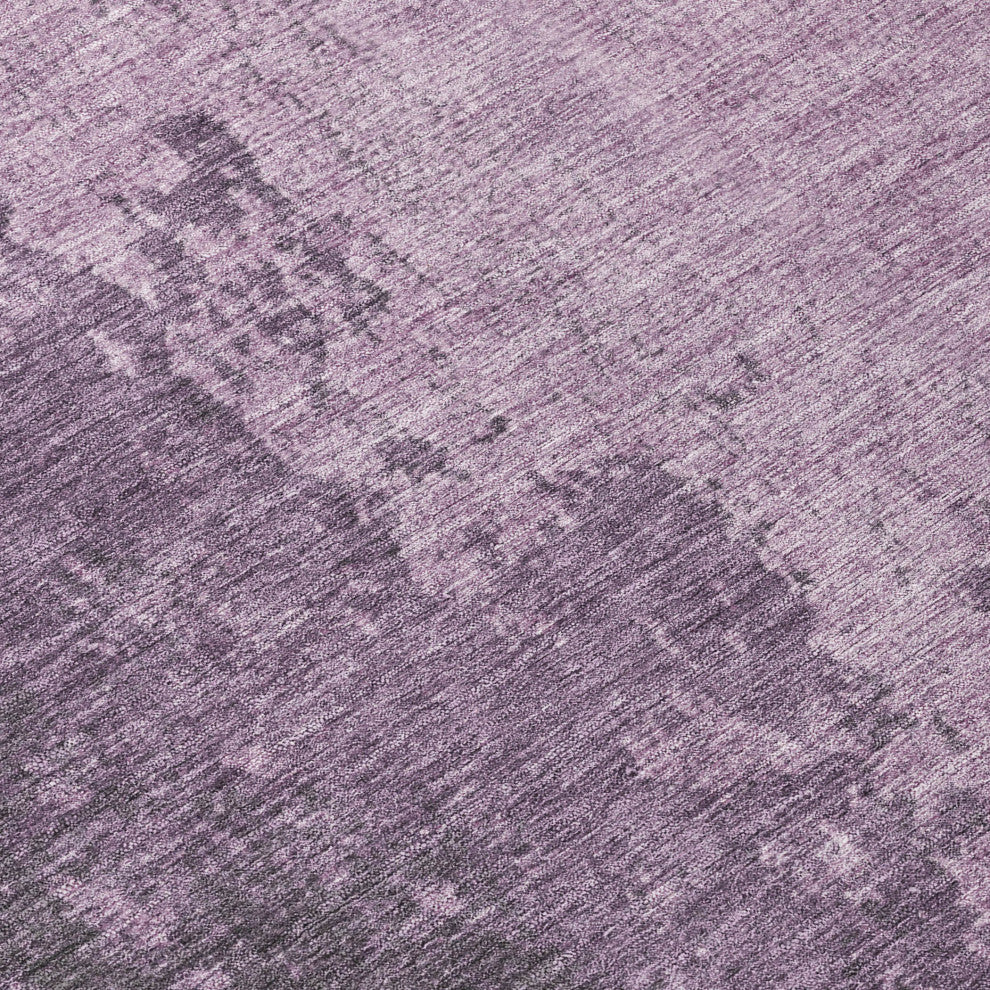 Machine Washable Indoor/Outdoor Chantille ACN1912 Violet 8' x 10' Rug