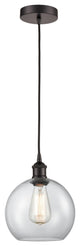 Innovations 616-1P-OB-G122-8 1-Light Mini Pendant, Oil Rubbed Bronze