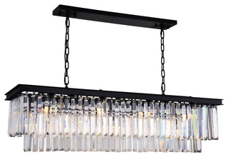 Sydney 12-Light Chandelier, Shade: Clear