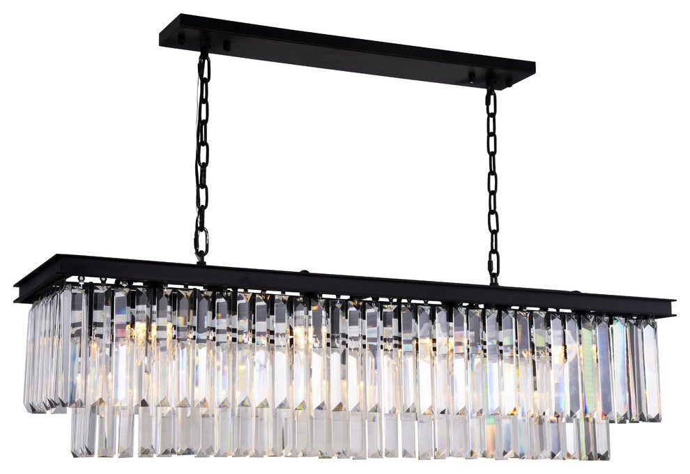 Sydney 12-Light Chandelier, Shade: Clear