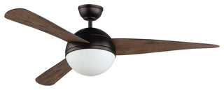 Maxim Cupola Dome 52 LED Cupola 52" 3 Blade LED Indoor Ceiling - Oil Rubbed