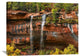 "Cascades Tumbling 110 Feet At Emerald Pools, Zion National Park, Utah" Artwork
