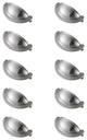 PL3001-NK-10PK 2.75" Center to Center Cup Bar Pull, Set of 10, Brushed Nickel