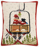 Ski Lift Hook Pillow