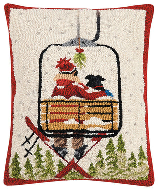 Ski Lift Hook Pillow