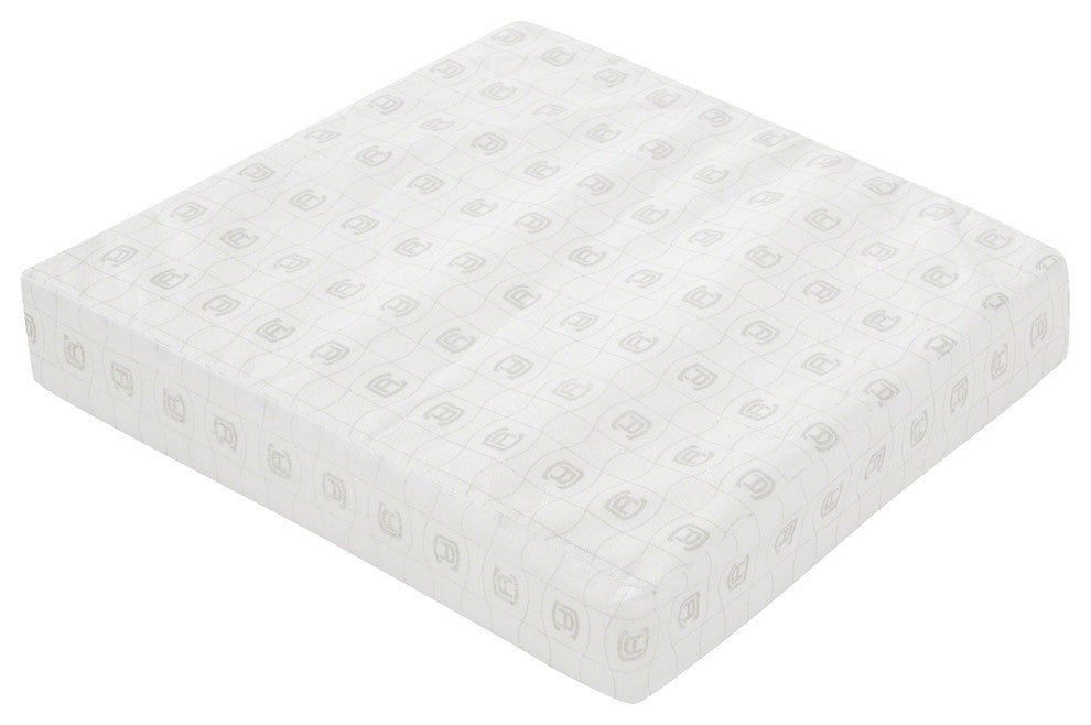 Rectangular Patio Seat Cushion Slip Cover, Foam, Empire Blue, 17"x15"x2"