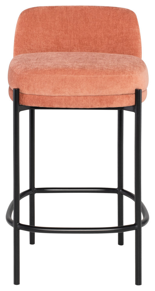 Inna Nectarine Fabric Counter Stool, HGMV251