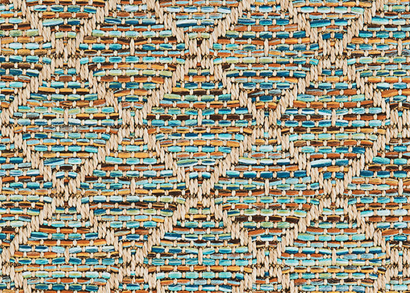 Trinidad Area Rug, Indoor/Outdoor, Carpet, Runner, Mat, Shifting Sands 4'x12'