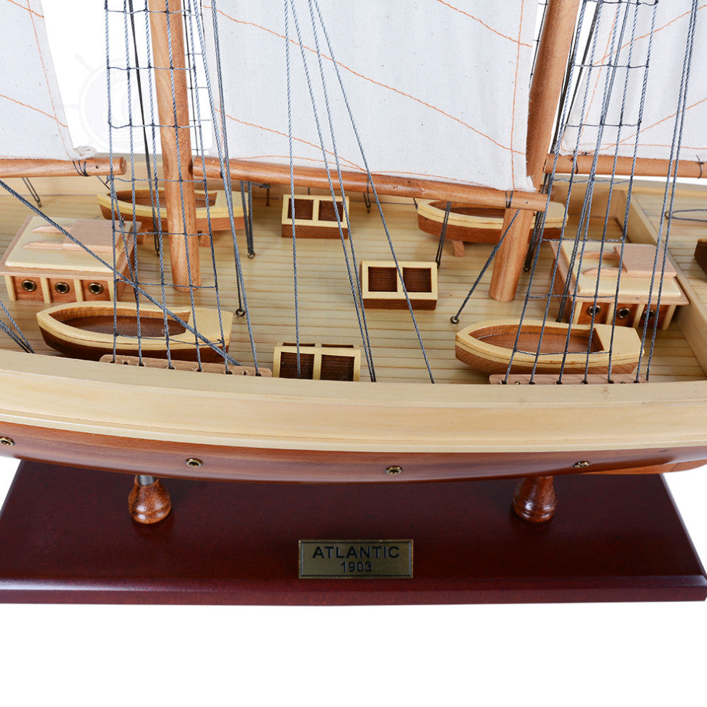 Atlantic Yacht Wooden model sailing boat