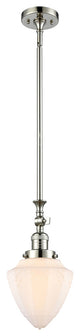 Innovations 206-PN-G661-7 1 Light Mini Pendant, Polished Nickel