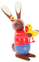 Dregeno Easter Ornament- Rabbit Holding Chick