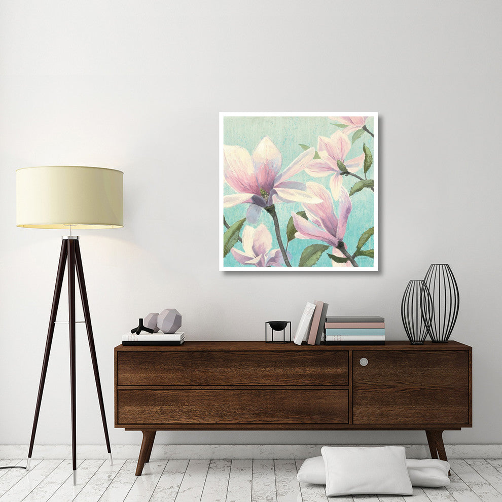 "Southern Blossoms I Square" Digital Paper Print by James Wiens, 38"x38"