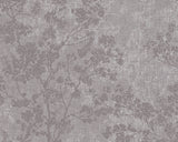Floral Textured Wallpaper Featuring Branches And Leaves, 373971