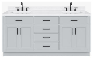 Ariel T072DCQRVO Hepburn 72" - Grey