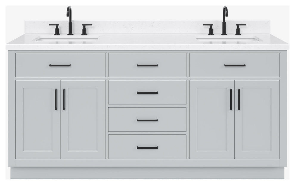 Ariel T072DCQRVO Hepburn 72" - Grey