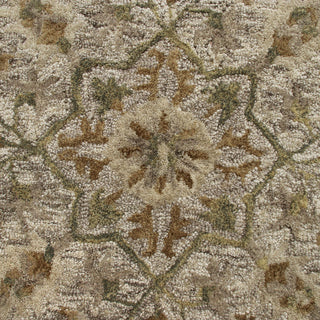 Traditional Cottage Medallion Round Rug, 6' Round