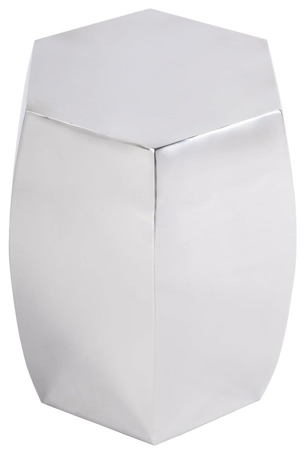 Carter Side Table, Silver