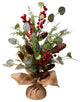 20"H Christmas Floral Table Tree Decor