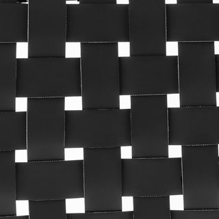 Marco PU Backless Counter Stool, Black/Medium Brown