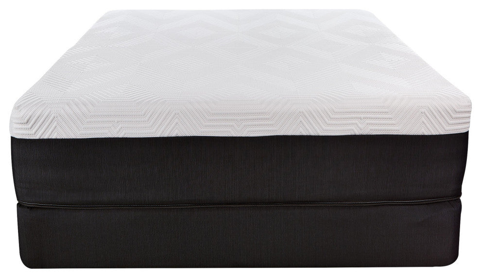 14" Hybrid Lux Memory Foam And Wrapped Coil Mattress Full