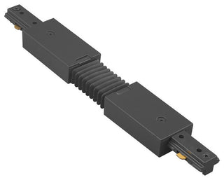 WAC Lighting H Track Flexible Track Connector in Black