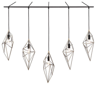 Woodbridge Lighting Lanning Linear Pendant, Antique Brass/Bronze