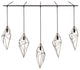 Woodbridge Lighting Lanning Linear Pendant, Antique Brass/Bronze
