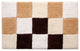 Bath Rug Cotton, 36"x24", Beige Multi, GSF 195, Pattern Dice