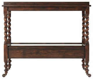 English Antiqued Serving Table