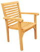 11-Piece Outdoor Teak Dining Set: 83" Rectangle Table, 10 Hari Stacking Chairs