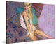 "The Lady Who Played a Fool" Print on Canvas by Coby Whitmore