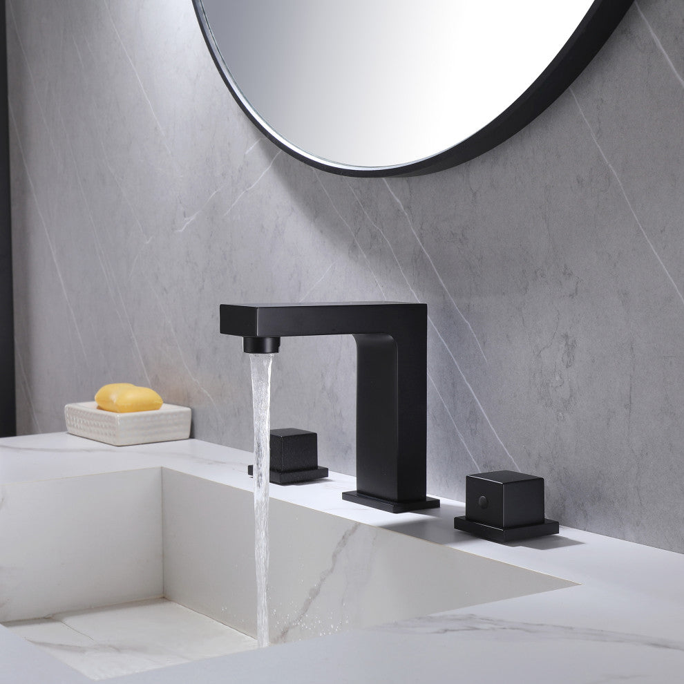 Two Handle Widespread Bathroom Faucet