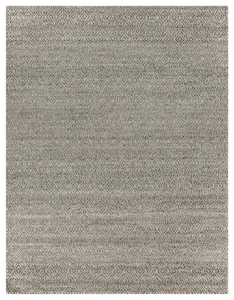 Exquisite Rugs, Woven Earth, Silver, 12''x15''