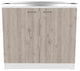 Utility Sink Vernal, Kitchen, Smoky Oak / Light Gray