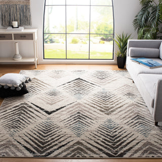 Safavieh Amsterdam Ams110A Geometric Rug, Cream/Beige, 8'0"x10'0"