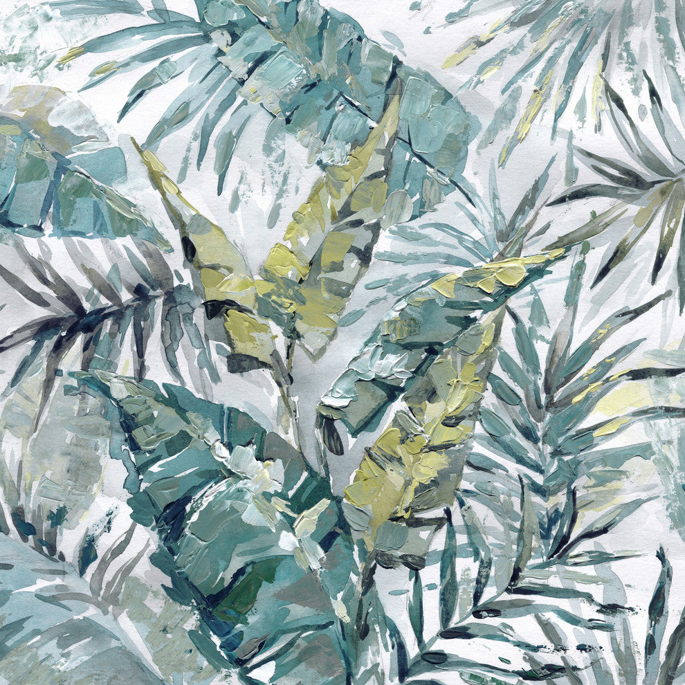 "Blissful" Painting Print on Wrapped Canvas, 18"x18"